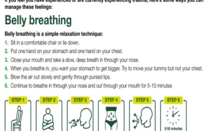 White background with green and black writing outlining the steps in the blog