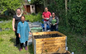 Millway Medical Practice allotment volunteers