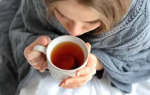 Image of person recovering from flu