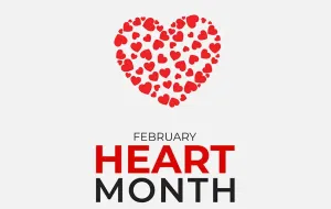 National Heart Month logo.
