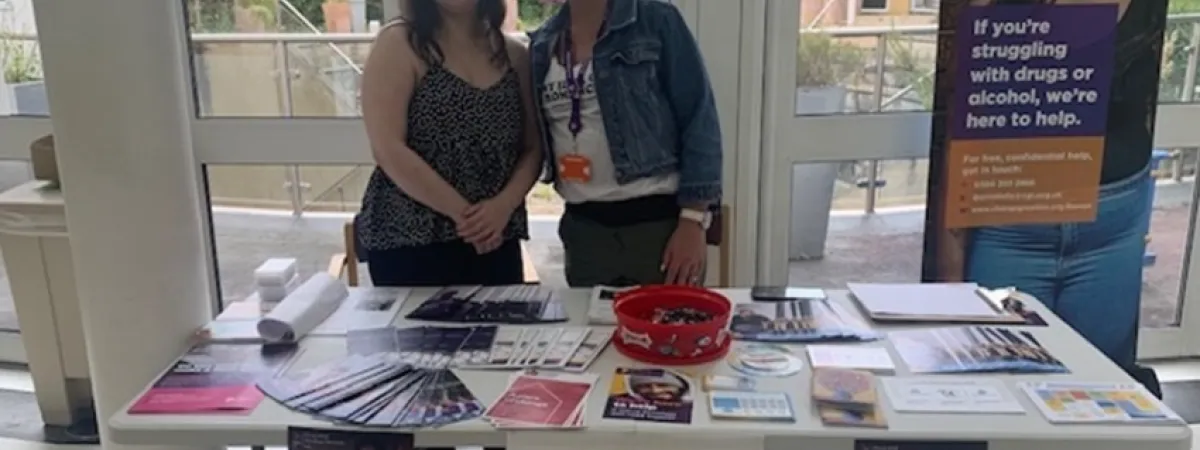 CGL staff and volunteers at Edgware Hospital