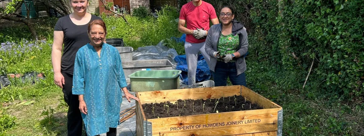 Millway Medical Practice allotment volunteers