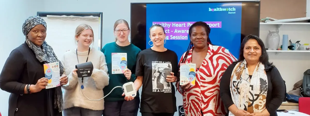 Picture of a group of colleagues at an in person event.
