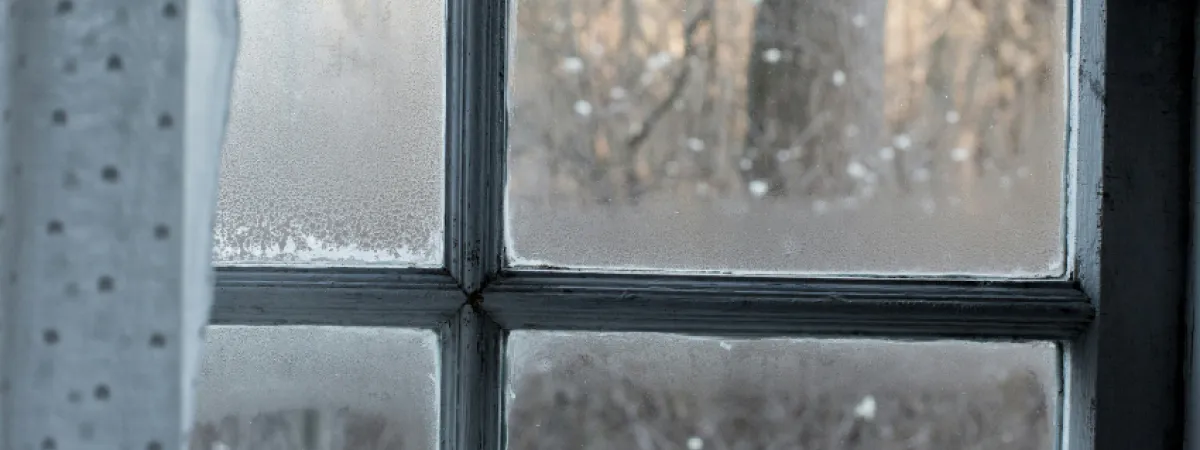 Image showing condensation on a window