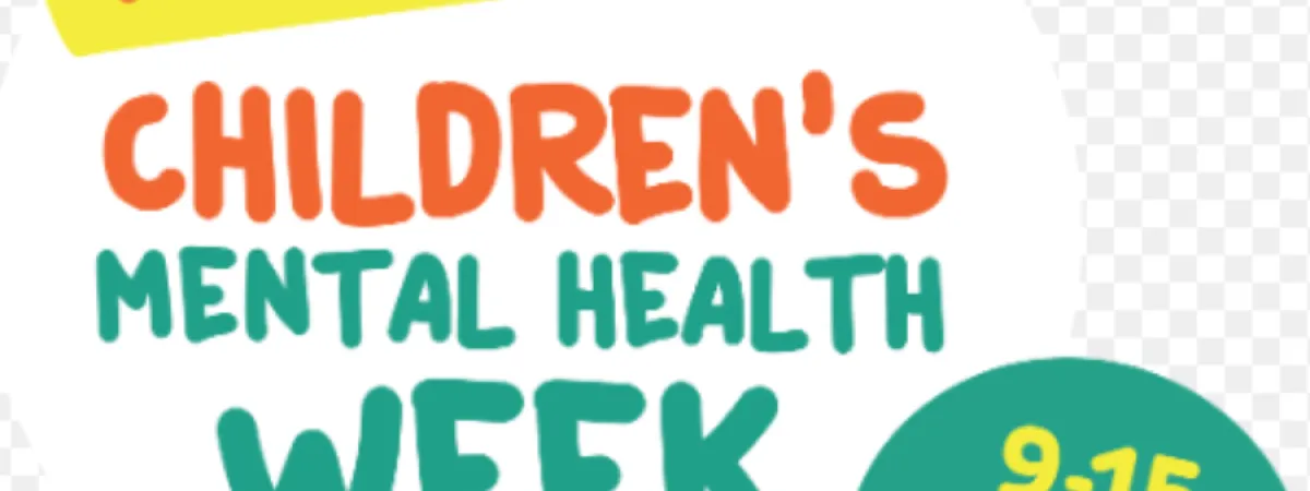 Logo for Children's Mental Health Week 2026
